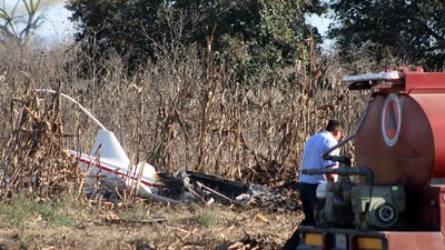 El helicóptero donde viajaba Martha Erika Alonso, gobernadora de Puebla, se desplomó tras 10 minutos de recorrido