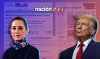 Así reaccionaron medios internacionales a la postura de Shienbaum frente a Trump