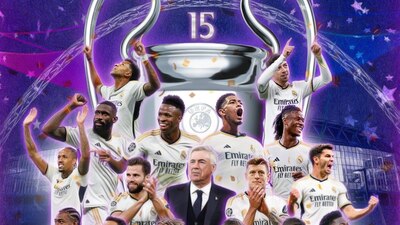 El conjunto merengue consiguió la décimo quinta ‘orejona’