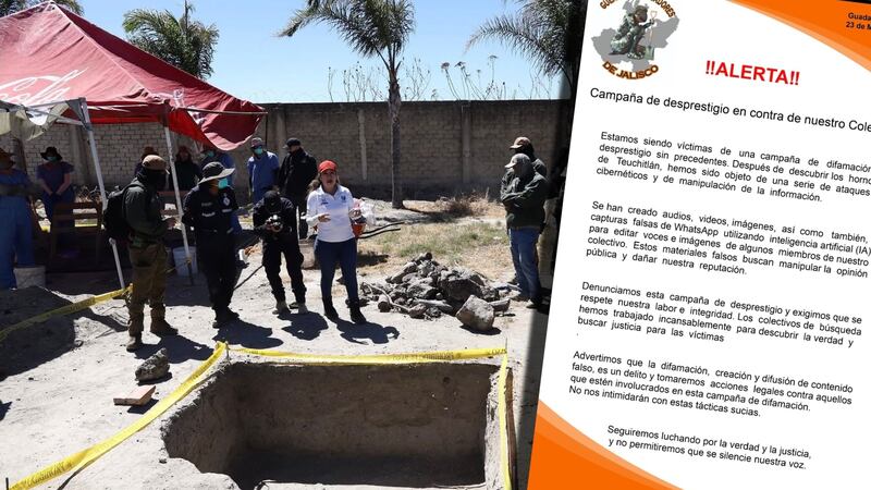 Colectivo Guerreros Buscadores de Jalisco denuncia campaña de desprestigio