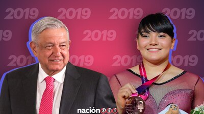 El presidente López Obrador y la gimnasta Alexa Moreno son considerados el hombre y la mujer de año