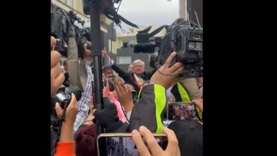 Al borde las lágrimas, por el cariño de la gente