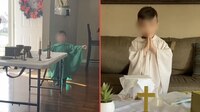 VIDEO: Niño se hace viral en TikTok por jugar a ser sacerdote