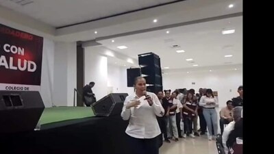 No es la primera vez que se ve envuelta en un escándalo, previo envió fotos de cartón a zonas marginadas
