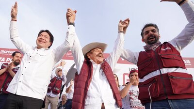 El líder guinda celebró la devolución, desde EU, de 5 mil millones de pesos que fueron confiscados a Héctor Villareal