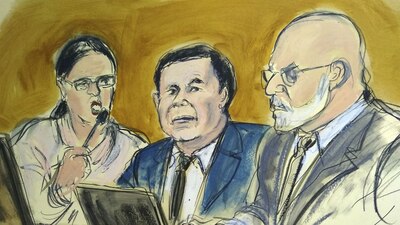 'El Chapo' Guzmán en la corte de Nueva York