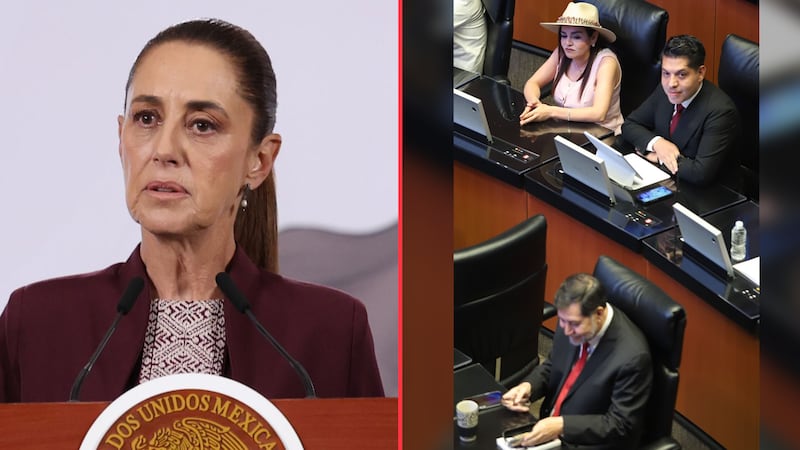 Sheinbaum evita opinar sobre consignas contra Grecia Quiroz en el Senado