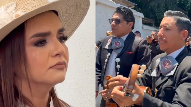 “Te mando un beso al cielo”: Grecia Quiroz lleva serenata a Carlos Manzo por su cumpleaños