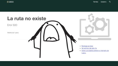 Los sitios afectados son los de las secretarías de Salud, Economía, Profeco, Hacienda y Bienestar