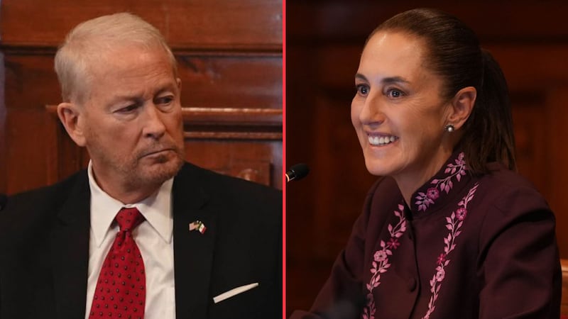 Sheinbaum revela que no abordó con el embajador Johnson el tema de la academia de Querétaro
