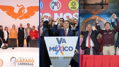 Va Por México, Morena y Movimiento Ciudadano ya adelantaron como irán definiendo a sus candidatos
