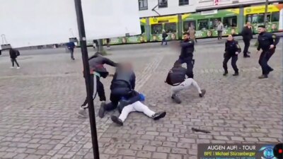 Varios alemanos resultaron heridos por el cuchillo