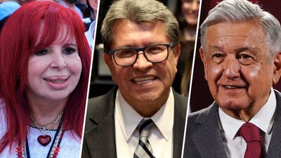 Layda y Monreal siguen peleados y AMLO envió su respaldo a la gobernadora de Campeche