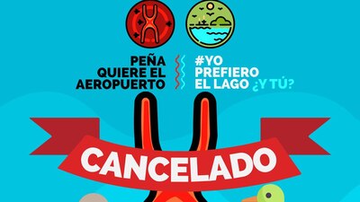 Los resultados de la encuesta mostraron que la ciudadanía prefiere el aeropuerto en Santa Lucía
