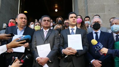 La coalición conformada por PRI, PAN y PRD dijeron que el proceso de revocación de mandato es sólo para ego del presidente