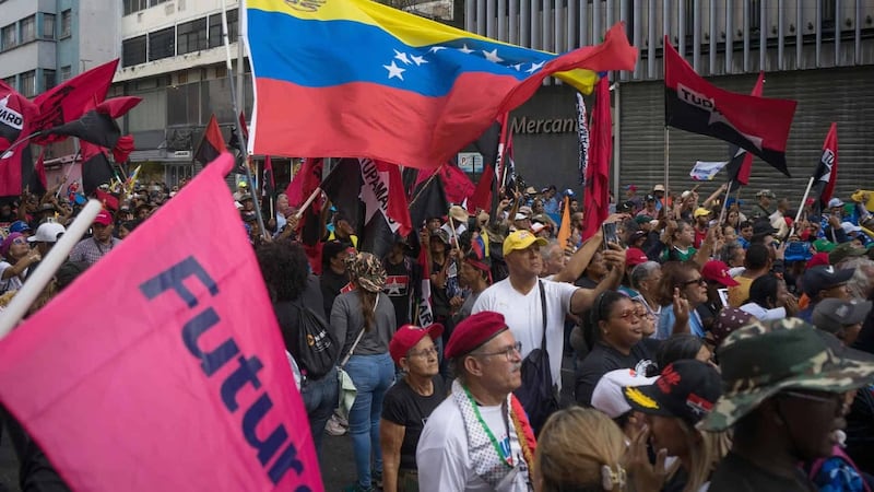 Chavistas convocan a ‘gran marcha nacional’ para pedir la liberación de Maduro y Cilia Flores
