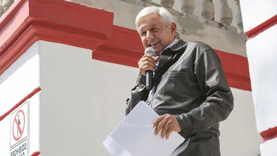 AMLO quiere que su plan de austeridad llegue a la Cámara Alta
