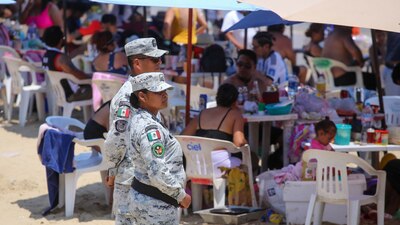 Elementos de la Guardia Nacional estarán en Acapulco para el fin de semana largo por el Día del Trabajo.