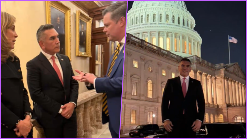 ‘Alito’ Moreno se reúne con congresistas de EU y les plantea cooperación contra el crimen