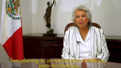 La exministra de la Suprema Corte fue la encargada de presentar el manual