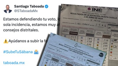 A penas la madrugada del 3 de junio, Santiago Taboada reconoció la victoria de Clara Brugada