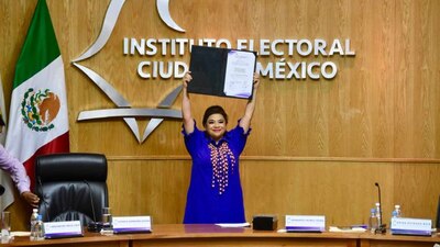 Ya es la nueva jefa de Gobierno de la CDMX