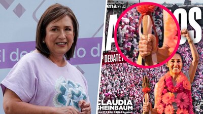 La candidata Gálvez evidenció la errata del equipo de Morena