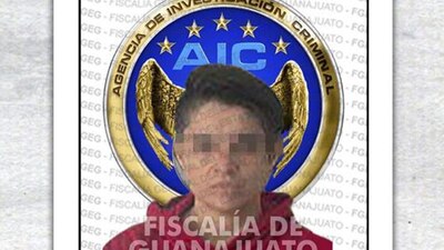 También dejó cartulina con un mensaje intimidatorio en la casa donde cometió el crimen