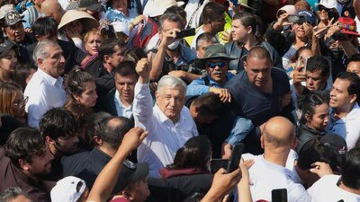 A la movilización que encabezó López Obrador llegaron 1.2 millones de personas según autoridades de la CDMX
