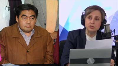 Miguel Barbosa cuestionó a Carmen Aristegui durante una entrevista en vivo