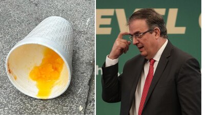 Marcelo Ebrard tomó con tranquilidad el ataque y solo respondió con un ‘ya saben cómo son’