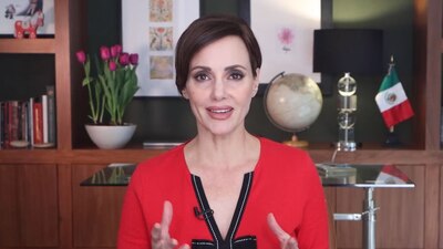 La senadora agradeció el apoyo de la ciudadanía