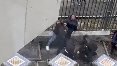 El pasado jueves 23 de noviembre un grupo de encapuchados realizó agresiones