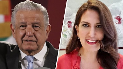 AMLO exhibió en la mañanera la declaración de Kenia López