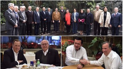 Meade hizo 'operación cicatriz' y acudió a buscar respaldo de las alas priistas