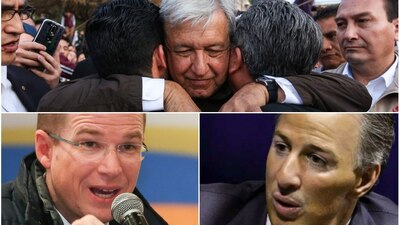 Mientras que Anaya y Meade se atacan, AMLO se dice ser: "amor y paz"