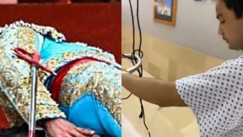Torero Emilio Macías reaparece en redes sociales, tras brutal cornada