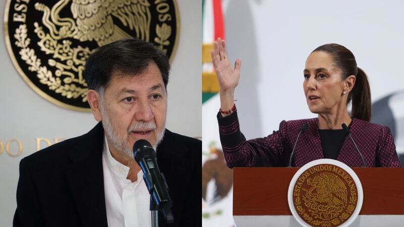 “Que todo mundo se serene”: Sheinbaum ante confrontación entre Noroña y congresista de EU