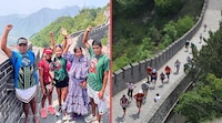 Atletas indígenas mexicanos conquistan la Gran Muralla China y ganan cinco medallas