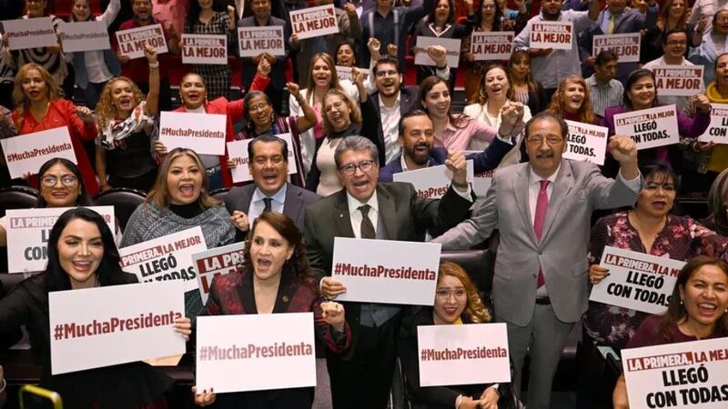 “¡Tenemos mucha Presidenta!“: Diputados celebran primer año de gobierno de Claudia Sheinbaum