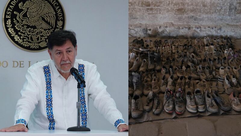 VIDEO: “¿Quién dice son 200 zapatos de desaparecidos?”, dice Noroña sobre caso Teuchitlán