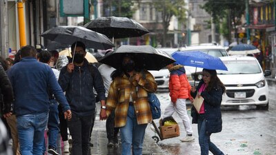 Canales de baja presión serán los responsables de las fuertes lluvias