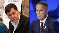 ¿Nueve balazos vs. unos empujones? Gómez Leyva minimiza reclamos de Noroña