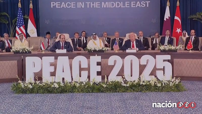 Con Trump al frente, mediadores firman el plan de paz para Gaza