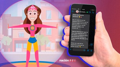Autoridades de Salud anunciaron que la información sobre el coronavirus también se difundirá por WhatsApp