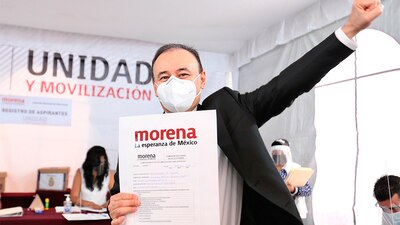 El exsecretario de seguridad tiene la intención de ser gobernador de Sonora.