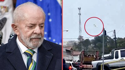 Luiz Inácio Lula da Silva pidió a la multitud que se pusiera de pie y guardara un minuto de silencio