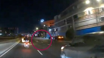 La madrugada de este domingo, los restos de un hombre de 32 años quedaron sobre la Calzada de Tlalpan