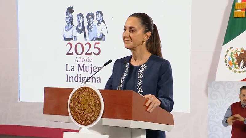 Sheinbaum presume elogios de Trump a relación con México