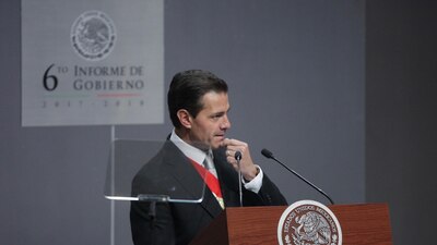 El presidente Enrique Peña Nieto defendió la reforma educativa ante la clase política